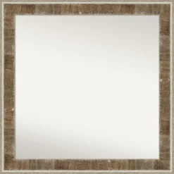 Farmhouse Brown Narrow Non-Beveled Wood Bathroom Wall Mirror 27 Farmhouse Brown Narrow Non-Beveled Wood Bathroom Wall Mirror -Baxton Studio Store GUEST 00231abe b692 43f2 8b5c 8ff7da782c46