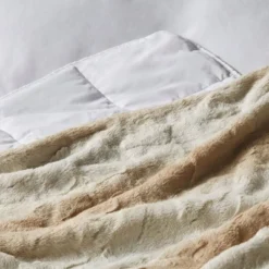 Marselle Faux Fur Weighted Blanket - Beautyrest -Baxton Studio Store GUEST 0033f36d aa97 4198 87db 41f58943f830