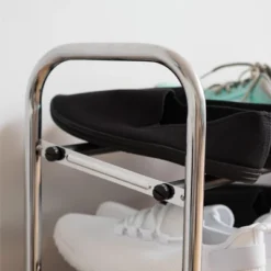 IRIS USA Stackable Metal Shoe Racks For Entryway -Baxton Studio Store GUEST 00c6f873 90cb 40bd be20 2a551c56c1b0