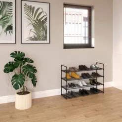 Home-Complete Shoe Rack 13 Home-Complete Shoe Rack -Baxton Studio Store GUEST 045ff2b5 68bb 41f1 888e db749be42ac4