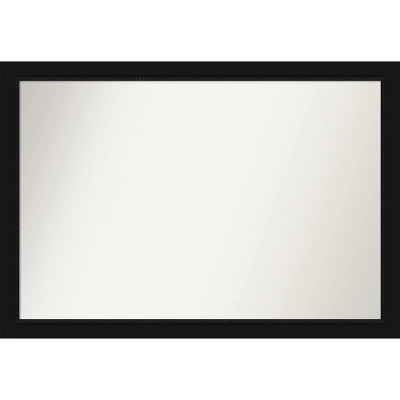 Amanti Art Avon Black Non-Beveled Bathroom Wall Mirror 14 Amanti Art Avon Black Non-Beveled Bathroom Wall Mirror - Image 12