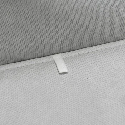 Household Essentials Stacking Storage Boxes With Laminate Top White 8 Household Essentials Stacking Storage Boxes With Laminate Top White - Image 6