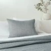 Reversible Textured Cotton Chambray Coverlet Sham - Casaluna™ -Baxton Studio Store GUEST 052a3a0e 4a60 48e9 80e6 c8cfaf920cf3