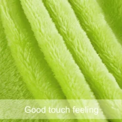 1 Pc Full/Queen Polyester Flannel Fleece Bed Blankets Yellow Green - PiccoCasa 8 1 Pc Full/Queen Polyester Flannel Fleece Bed Blankets Yellow Green - PiccoCasa -Baxton Studio Store GUEST 05ffcf13 7737 4d95 8623 4d91f8f03583