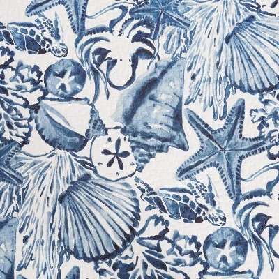 C&F Home Blue Coast Shells Standard Sham 8 C&F Home Blue Coast Shells Standard Sham - Image 6