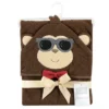 Hudson Baby Infant Boy Cotton Animal Face Hooded Towel, Dapper Monkey, One Size -Baxton Studio Store GUEST 06951502 37dd 41f1 94a1 ed4dd807ce92