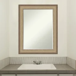 Elegant Brushed Petite Bevel Bathroom Wall Mirror 15 Elegant Brushed Petite Bevel Bathroom Wall Mirror -Baxton Studio Store GUEST 074fbcb8 d5c4 4935 a480 aefb998ba013