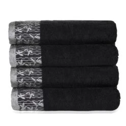 Classic Floral Embroidered Absorbent Cotton 4-Piece Bath Towel Set - Blue Nile Mills 8 Classic Floral Embroidered Absorbent Cotton 4-Piece Bath Towel Set - Blue Nile Mills -Baxton Studio Store GUEST 07811b0f 9c5d 4895 83e8 01d257d243b3