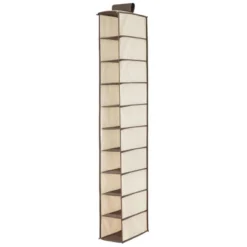 MDesign Fabric Shoe Rack Holder Storage Shelf, Metal Frame, 20 Cube -Baxton Studio Store GUEST 083cdd2d 024a 4f08 9f7b 88c78d3513c1