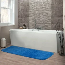 Traditional Plush Nylon Washable Bath Rug - Garland Rug