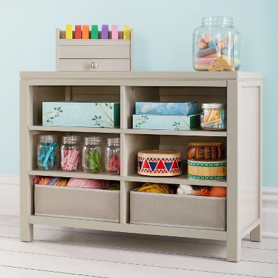 Martha Stewart Crafting Kids' Double Open Storage 3 Martha Stewart Crafting Kids' Double Open Storage