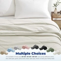 Peace Nest Ice Cooling Reversible Waffle Blanket For Summer Dual-side Comfort -Baxton Studio Store GUEST 0aa7ae35 f58f 49ca 9694 662c8d47ca7f