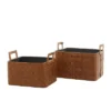 Set Of 2 Leather Magazine Holder - Olivia & May -Baxton Studio Store GUEST 0c769e86 2ea4 4d1c 972d 56f65f54f00d