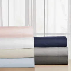 100% Organic Cotton Pillowcase Set - 300 Thread Count Percale, GOTS Certified - California Design Den 12 100% Organic Cotton Pillowcase Set - 300 Thread Count Percale, GOTS Certified - California Design Den -Baxton Studio Store GUEST 0cc0cbf6 1cc1 4a0d 832c bf5ae7543c22