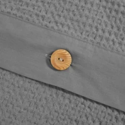 3pc Lucina Cotton Waffle Weave Duvet Cover Set -Baxton Studio Store GUEST 0d01c109 8228 4149 9b9c 693d0c4cf81f