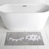 Shiraleah "Wink" Grey Bath Rug 1 Shiraleah "Wink" Grey Bath Rug -Baxton Studio Store GUEST 0d7c71f4 1726 4ac9 9fbb ce8c06286e04