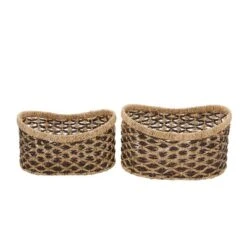 Set Of 2 Sea Grass Storage Baskets - Olivia & May 16 Set Of 2 Sea Grass Storage Baskets - Olivia & May -Baxton Studio Store GUEST 0e5096a5 d57c 4a3b a6e8 fd9d1b40ff50