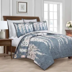 Euro Wisteria Sham Blue - New York Botanical Garden 9 Euro Wisteria Sham Blue - New York Botanical Garden -Baxton Studio Store GUEST 119ec436 9ea9 4800 902f efdd0ffb73c3