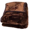 Lavish Home Solid Soft Heavy Thick Plush Mink Blanket 8 Pound - Coffee -Baxton Studio Store GUEST 11fdc979 d41d 43a0 a396 fcc5fe2ae7e6