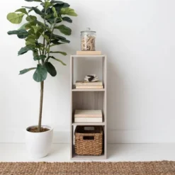 Paxberry Cube Organizer Whitewash - Signature Design By Ashley -Baxton Studio Store GUEST 12eca380 50d1 4727 a764 e47a74b1a3d4