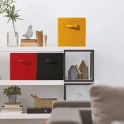 Sorbus 6pk Home Storage Bundle Drawer And Closet Bins Yellow Red Navy -Baxton Studio Store GUEST 13749cad 4911 4d48 b77f 9e5ff6758b94