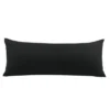 Body 20"x54" Microfiber Pillow Cases Black - PiccoCasa -Baxton Studio Store GUEST 1386266e 5f6e 4c3d 9157 7c4cfcb7713b