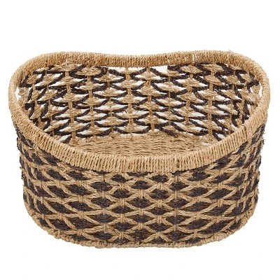 Set Of 2 Sea Grass Storage Baskets - Olivia & May 6 Set Of 2 Sea Grass Storage Baskets - Olivia & May - Image 4