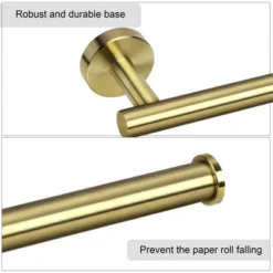 Unique Bargains Bathroom Rustproof Stainless Steel Brushed Fixed Toilet Paper Holders -Baxton Studio Store GUEST 146427d0 d41c 46bd 970a 461e7c4218c5