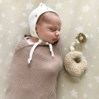 Ely's & Co. Baby Fitted Sheet 100% Combed Jersey Cotton Tan Drawn Star 3 Ely's & Co. Baby Fitted Sheet 100% Combed Jersey Cotton Tan Drawn Star