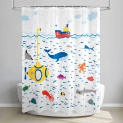 Submarine Shower Curtain - Allure Home Creations 13 Submarine Shower Curtain - Allure Home Creations -Baxton Studio Store GUEST 17a0c6be b40f 4b7b 9ea8 9aa95cea586c