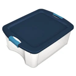 Sterilite 12 Gallon Latch And Carry Storage Tote Box Container -Baxton Studio Store GUEST 17b64899 6c08 474d af75 c3747001c01c