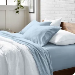 Sandwashed Microfiber Sheet Set By Bare Home -Baxton Studio Store GUEST 186dc1c8 81f3 4dc3 bbe6 28571f3d6205