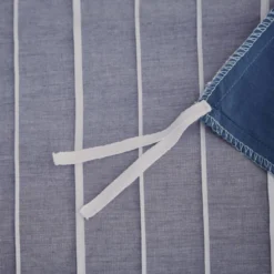 Bryce Full/Queen 5pc Cotton Rich Chambray Duvet Cover Set Indigo 18 Bryce Full/Queen 5pc Cotton Rich Chambray Duvet Cover Set Indigo -Baxton Studio Store GUEST 199cf852 5c07 46d0 b54c 7c7e01a1d89b