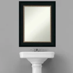 25" X 31" Non-Beveled Paragon Bathroom Wall Mirror Bronze - Amanti Art 16 25" X 31" Non-Beveled Paragon Bathroom Wall Mirror Bronze - Amanti Art -Baxton Studio Store GUEST 1a8aa2f8 78e9 4eba 9ef4 cf04e52155ce