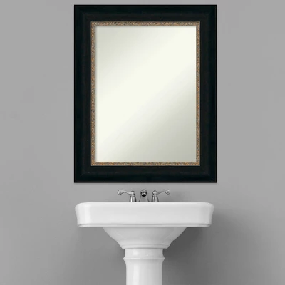25" X 31" Non-Beveled Paragon Bathroom Wall Mirror Bronze - Amanti Art 9 25" X 31" Non-Beveled Paragon Bathroom Wall Mirror Bronze - Amanti Art - Image 7