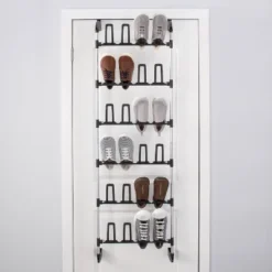 Organize It All Overdoor 12 Pair Shoe Rack Basic Collection 14 Organize It All Overdoor 12 Pair Shoe Rack Basic Collection -Baxton Studio Store GUEST 1aaed2e8 7fc4 4aed ae1c 0d54b17e08d6