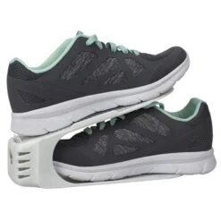 Home Basics Plastic Shoe Space Saver, White -Baxton Studio Store GUEST 1b286548 ffad 4472 93b2 f165846ee3b0