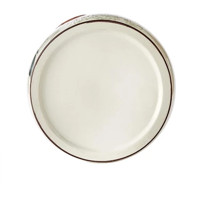 Holland Floral Waste Basket Natural 9.79" X 7.99" X 8.05" By SKL Home 4 Holland Floral Waste Basket Natural 9.79" X 7.99" X 8.05" By SKL Home - Image 2