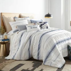 Pickford Blue - Duvet Cover Set - Cream & Blue - Levtex Home -Baxton Studio Store GUEST 1b583c67 248b 43ce ab09 9c8d355bdba0