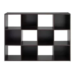 Whitmor 12 Section Cube Organizer Brown -Baxton Studio Store GUEST 1b875f58 c6e0 45c2 8204 2dd20006e7e2