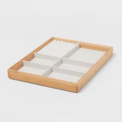 9" X 12" Stackable Bamboo Accessory Tray - Brightroom™ -Baxton Studio Store GUEST 1f2fb6f5 d420 4901 8c1b 0b1aa3b3edc1