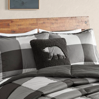 Woolrich Hudson Valley Down Alternative Buffalo Check Comforter Set 5 Woolrich Hudson Valley Down Alternative Buffalo Check Comforter Set - Image 3