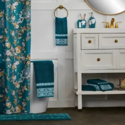 Vern Yip Floral Lanterns Bath Towel - SKL Home -Baxton Studio Store GUEST 2084cf15 660b 409d a321 f5518798368d