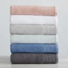 Market & Place Cotton Quick Dry Textured 6-Piece Bath Towel Set 1 Market & Place Cotton Quick Dry Textured 6-Piece Bath Towel Set -Baxton Studio Store GUEST 20fa9ca8 17ac 437f b37a e19c4398054c