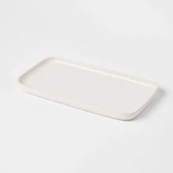 Ceramic Vanity Tray White - Threshold™ 7 Ceramic Vanity Tray White - Threshold™ -Baxton Studio Store GUEST 216f3a36 cd0f 4ceb a505 de79b032d5af