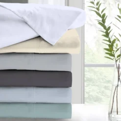 300 Thread Count Wrinkle Resistant Solid Sheet Set - Color Sense 11 300 Thread Count Wrinkle Resistant Solid Sheet Set - Color Sense -Baxton Studio Store GUEST 2272a704 43e6 4c12 9791 498055af91b6