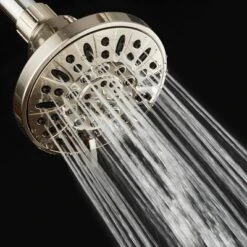 Six Setting High Pressure Luxury Slimline Shower Head With On/Off And Pause Mode - AquaDance -Baxton Studio Store GUEST 23235cb0 45cb 4d79 85ad c888786b49e0