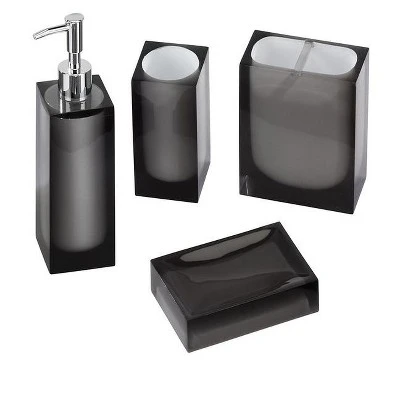 Avanti Soho 4 Pc Bath Accessory Set 3 Avanti Soho 4 Pc Bath Accessory Set
