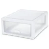 Sterilite 16 Quart Stackable Sturdy Plastic Storage Drawer Container For Home And Office Organization, Clear & White 1 Sterilite 16 Quart Stackable Sturdy Plastic Storage Drawer Container For Home And Office Organization, Clear & White -Baxton Studio Store GUEST 24f4ad4b 33e2 431c 93aa aa9cff894f9e
