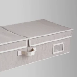 WeThinkStorage 30" X 12" X 6.5" Foldable Under Bed Organizer With Double Folding 10 WeThinkStorage 30" X 12" X 6.5" Foldable Under Bed Organizer With Double Folding -Baxton Studio Store GUEST 2507cd53 8199 4a58 875d e84caf641731